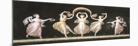 Dancers with Veils and Crowns-Antonio Canova-Mounted Giclee Print