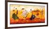 Dancers-Kalidou Kassé-Framed Art Print