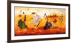 Dancers-Kalidou Kassé-Framed Art Print