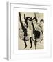 Dancers-Ernst Ludwig Kirchner-Framed Premium Giclee Print