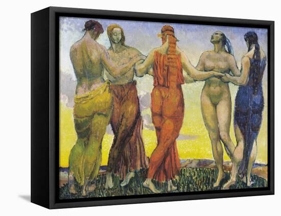 Dancers-Duncan Grant-Framed Stretched Canvas