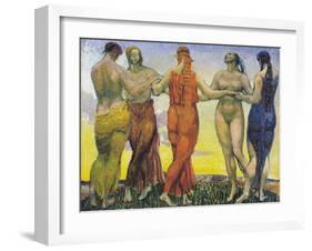 Dancers-Duncan Grant-Framed Giclee Print