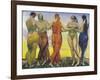 Dancers-Duncan Grant-Framed Giclee Print