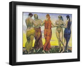 Dancers-Duncan Grant-Framed Premium Giclee Print