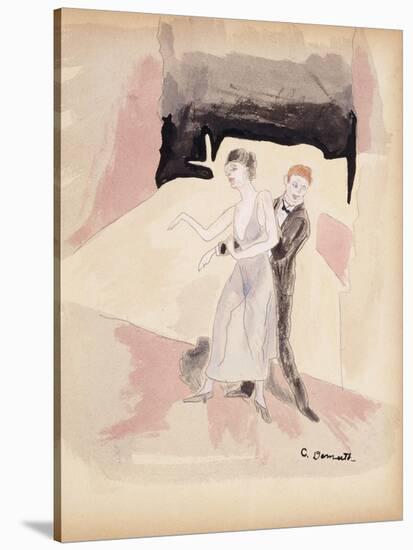 Dancers-Charles Demuth-Stretched Canvas