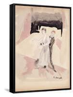 Dancers-Charles Demuth-Framed Stretched Canvas