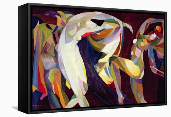 Dances, 1914/15-Arthur Bowen Davies-Framed Stretched Canvas