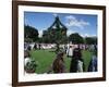 Dances Around the Maypole, Midsummer Festival, Sweden, Scandinavia-Adina Tovy-Framed Photographic Print