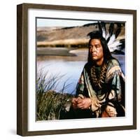 Dances with Wolves 1990 Directed by Kevin Costner Graham Greene-null-Framed Photo