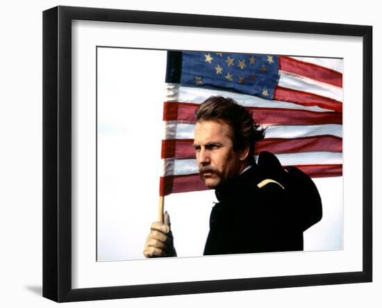 Dances with Wolves 1990 Directed by Kevin Costner Kevin Costner-null-Framed Photo