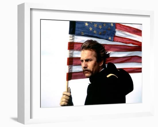 Dances with Wolves 1990 Directed by Kevin Costner Kevin Costner-null-Framed Photo