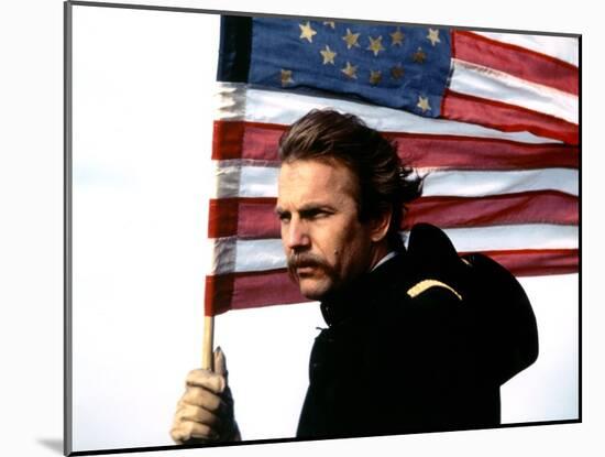 Dances with Wolves 1990 Directed by Kevin Costner Kevin Costner-null-Mounted Photo