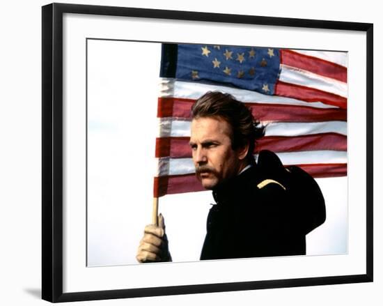 Dances with Wolves 1990 Directed by Kevin Costner Kevin Costner-null-Framed Photo