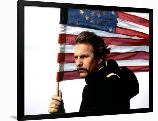 Dances with Wolves 1990 Directed by Kevin Costner Kevin Costner-null-Framed Photo