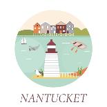 Welcome to Nantucket-danceyourlife-Framed Art Print