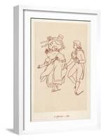 Dancing a Cotillion 1788-John Ashton-Framed Art Print