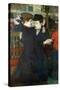 Dancing a Valse-Henri de Toulouse-Lautrec-Stretched Canvas