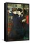 Dancing a Valse-Henri de Toulouse-Lautrec-Framed Stretched Canvas