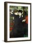 Dancing a Valse-Henri de Toulouse-Lautrec-Framed Art Print