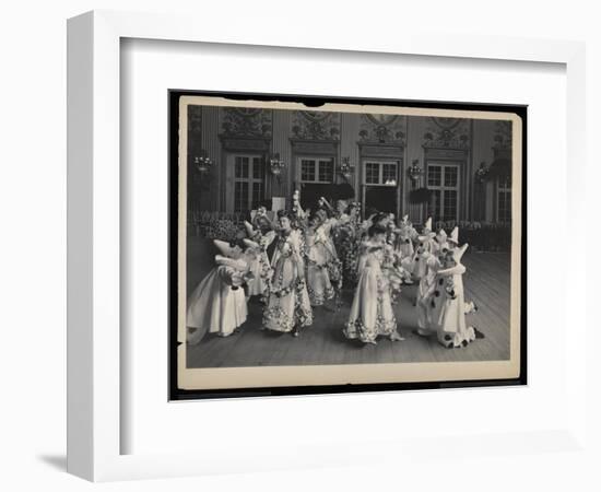 Dancing at the James Hazen Hyde Ball, New York, January 31, 1905-Byron Company-Framed Giclee Print