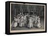 Dancing at the James Hazen Hyde Ball, New York, January 31, 1905-Byron Company-Framed Stretched Canvas