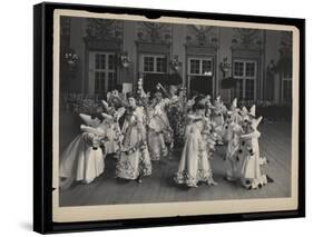 Dancing at the James Hazen Hyde Ball, New York, January 31, 1905-Byron Company-Framed Stretched Canvas