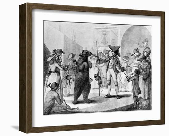 Dancing Bear, 1785-C Knight-Framed Giclee Print