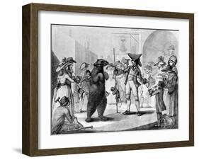 Dancing Bear, 1785-C Knight-Framed Giclee Print