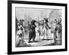 Dancing Bear, 1785-C Knight-Framed Giclee Print