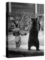 Dancing Bear at the Circus-Thomas D^ Mcavoy-Stretched Canvas