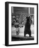 Dancing Bear at the Circus-Thomas D^ Mcavoy-Framed Photographic Print