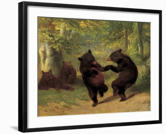 Dancing Bears-William Holbrook Beard-Framed Art Print