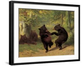 Dancing Bears-William Holbrook Beard-Framed Art Print