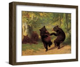 Dancing Bears-William H^ Beard-Framed Art Print