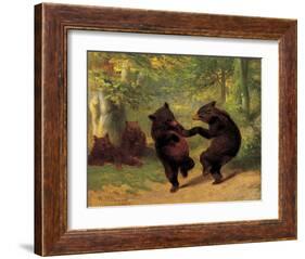 Dancing Bears-William H^ Beard-Framed Art Print