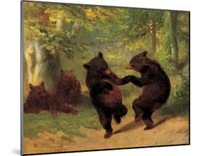Dancing Bears-William H^ Beard-Mounted Art Print
