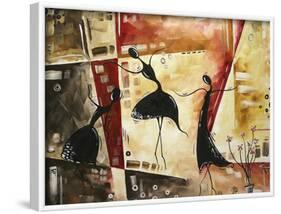 Dancing Butterflies-Megan Aroon Duncanson-Framed Art Print