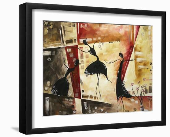 Dancing Butterflies-Megan Aroon Duncanson-Framed Art Print