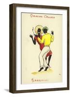 Dancing Calypso, Barbados-null-Framed Giclee Print