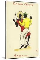 Dancing Calypso, Barbados-null-Mounted Giclee Print