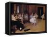 Dancing Class (Classe De Danse), about 1871-Edgar Degas-Framed Stretched Canvas