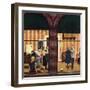 "Dancing Class", May 10, 1952-Stevan Dohanos-Framed Giclee Print