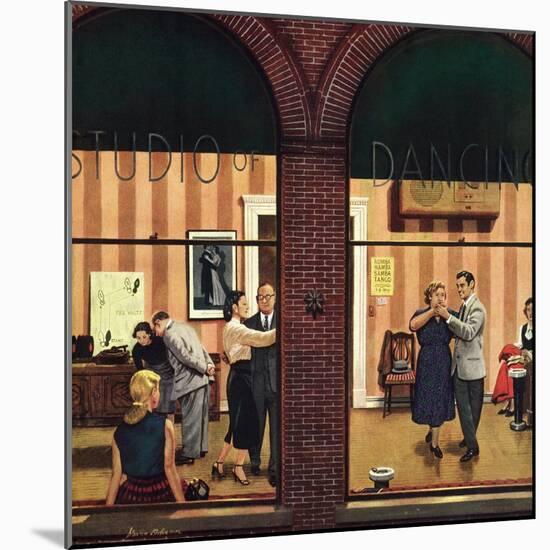 "Dancing Class", May 10, 1952-Stevan Dohanos-Mounted Giclee Print