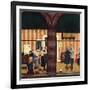 "Dancing Class", May 10, 1952-Stevan Dohanos-Framed Giclee Print