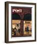 "Dancing Class" Saturday Evening Post Cover, May 10, 1952-Stevan Dohanos-Framed Giclee Print