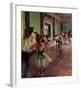 Dancing Class-Edgar Degas-Framed Art Print