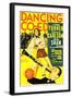 Dancing Co-ed, Lana Turner, Buddy Rich, Artie Shaw, 1939-null-Framed Art Print