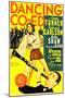 Dancing Co-ed, Lana Turner, Buddy Rich, Artie Shaw, 1939-null-Mounted Art Print