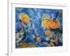 Dancing Cockerel Design-LG Buchanan-Framed Giclee Print