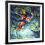 Dancing Colors Koi-Marcia Baldwin-Framed Art Print